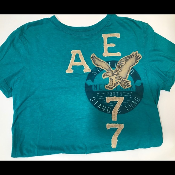 American Eagle Men’s M Athletic Fit T Shirt Sewn - Picture 1 of 4